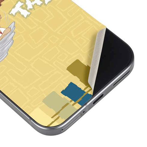 Looney Tunes Tasmanian Devil Swirl Cream Pixel 9 Pro XL Skin